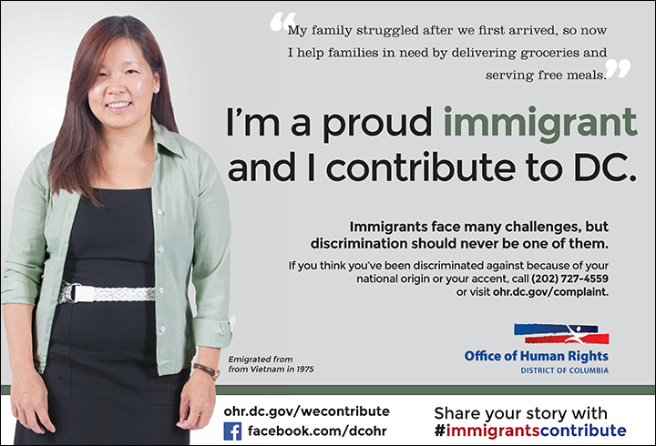 Immigrants Contribute Campaign: Therese's Ad