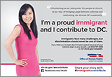 Immigrants Contribute Campaign: Ad Featuring Anna