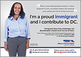 Immigrants Contribute Campaign: Ad Featuring Haregewine