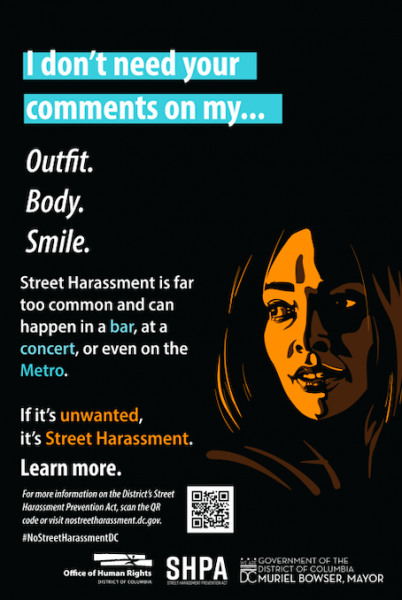 No Street Harassment DC Campaign Ad - Women